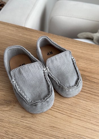 HM Gri Süet Erkek Çocuk Ayakkabısı - Görsel 2