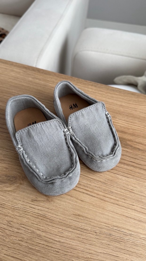 HM Gri Süet Erkek Çocuk Ayakkabısı - Görsel 2