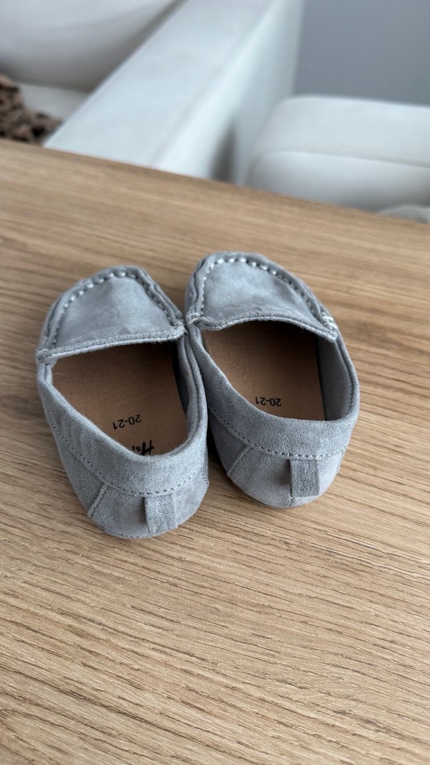 HM Gri Süet Erkek Çocuk Ayakkabısı - Görsel 4