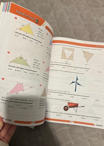 9. Sınıf Matematik Test Kitap Seti üçgen akademi - Görsel 4