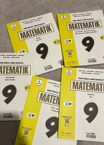 9. Sınıf Matematik Test Kitap Seti üçgen akademi - Görsel 5