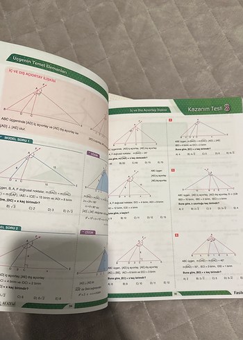 9. Sınıf Matematik Test Kitap Seti üçgen akademi - Görsel 2