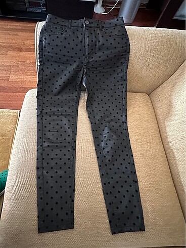Zara kaplamalı kendinden puanlı pantolon