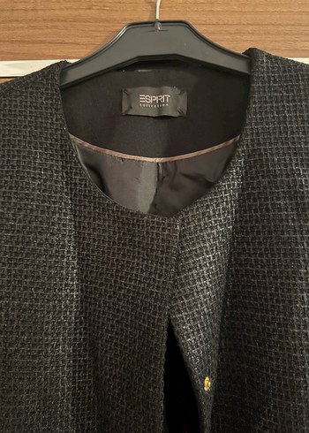 Esprit Siyah Kadın Blazer Ceket