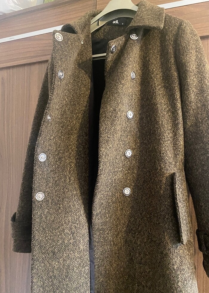 Haki uzun kaban - Görsel 3