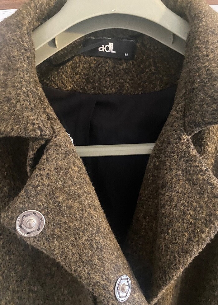 Haki uzun kaban - Görsel 4