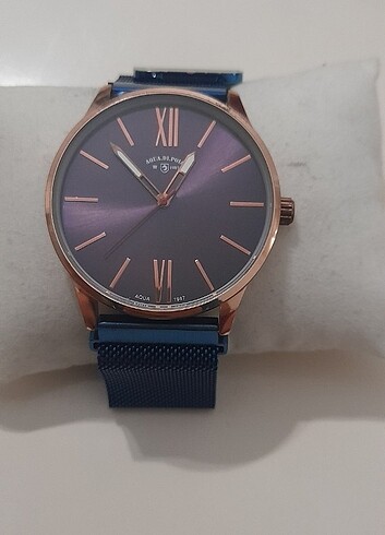 Aqua di polo hasır kordon saat