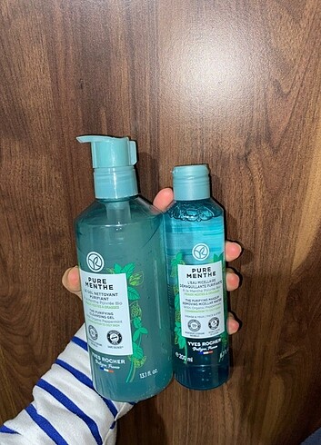 Yves Rocher Yves rocher karma ve yağlı ciltler için yüz yıkama jeli ve toniğ