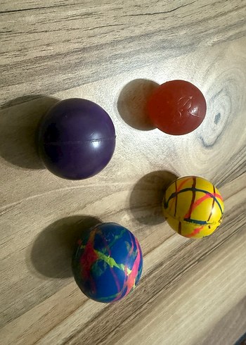 Renkli Zıp Zıp Toplar 5 Tane - Görsel 2