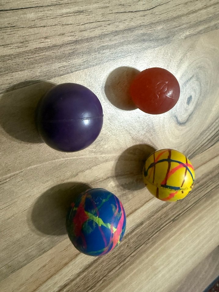 Renkli Zıp Zıp Toplar 5 Tane - Görsel 2