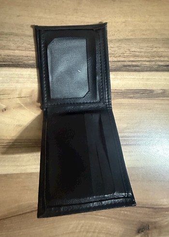 Siyah Minimalist Erkek Cüzdanı - Görsel 2