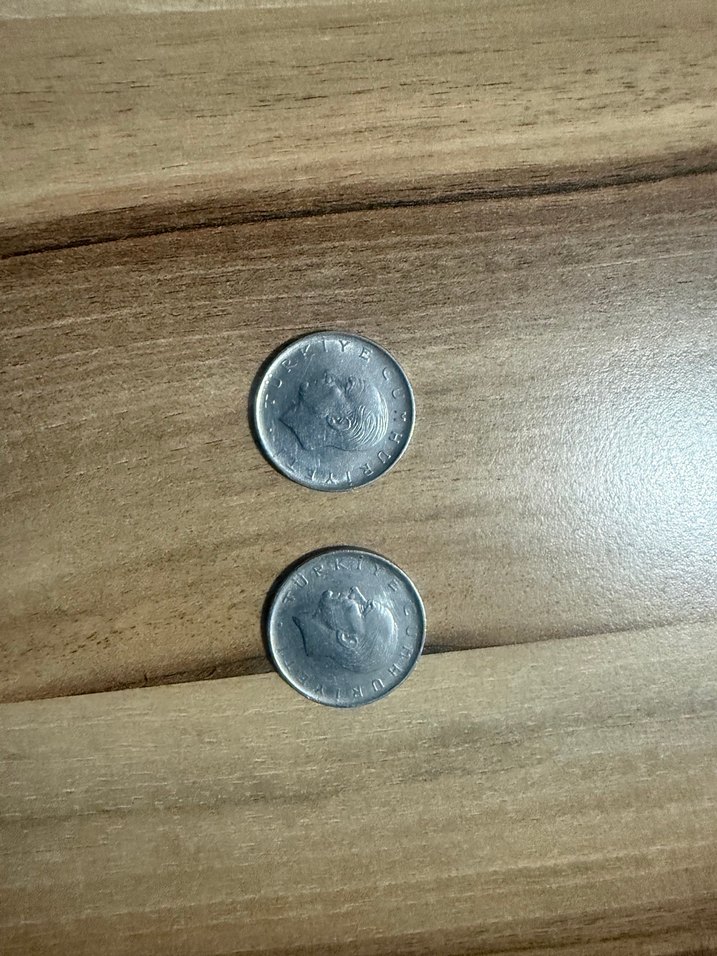 Madeni 1 Türk Lirası - Görsel 2