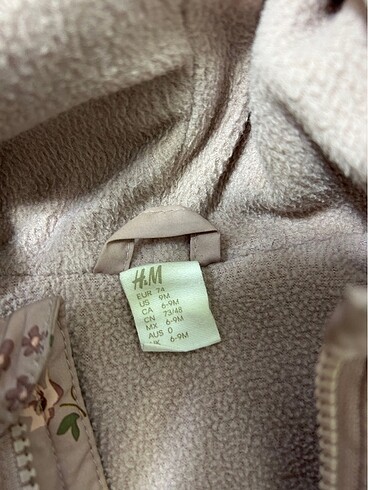 H&M Kız bebek astronot mont H&M