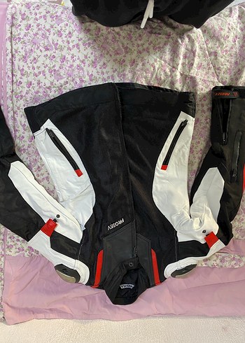 s Beden Siyah Kısa Biker Mont