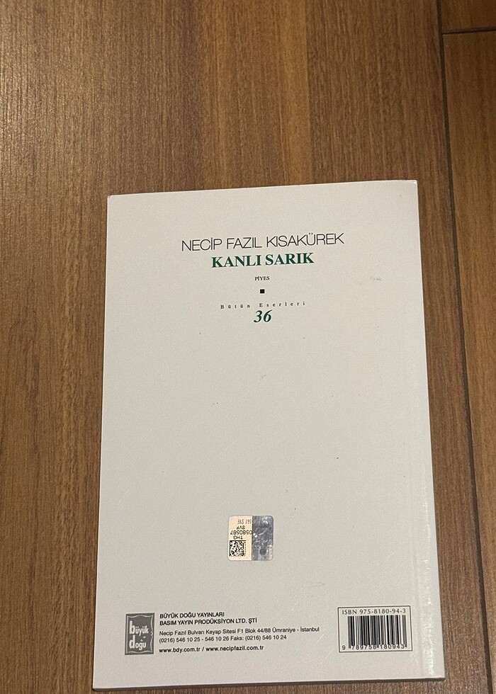 Kanlı Sarıl Necip Fazıl - Görsel 2