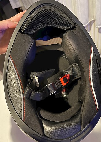 Siyah Mat Kask - Görsel 7