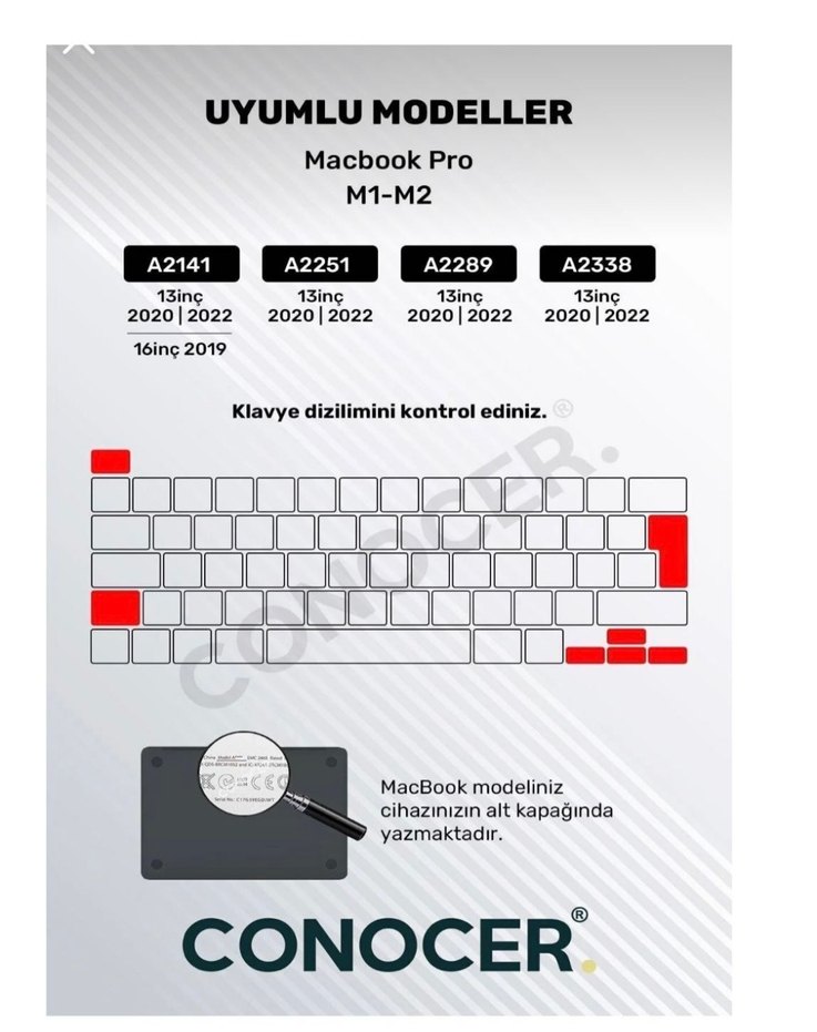 Pembe Klavye Koruyucu - Görsel 2