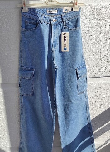 JEANS KARGO PANTOLON