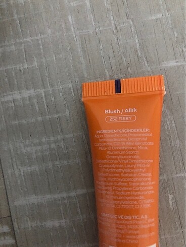 Diğer beaulis allık 252 fiery