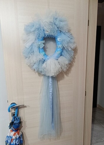 Hoşgeldin bebeğim kapı süsü  - Görsel 3