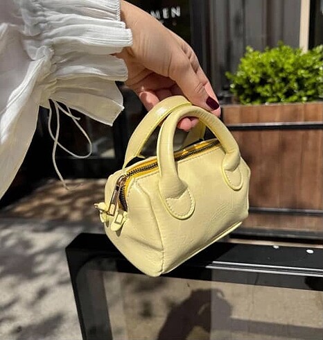 Beden Tereyağ sarısı butter yellow çanta