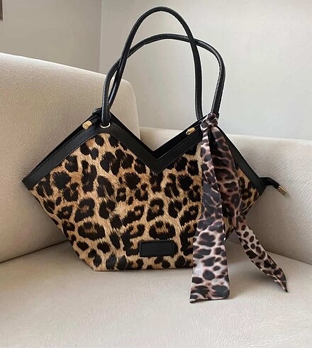 Leopar çanta