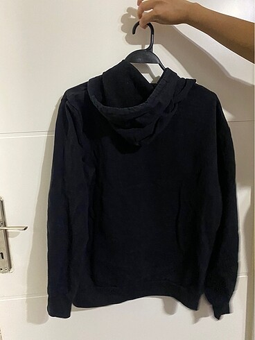 Diğer Siyah sweatshirt kapşonlu