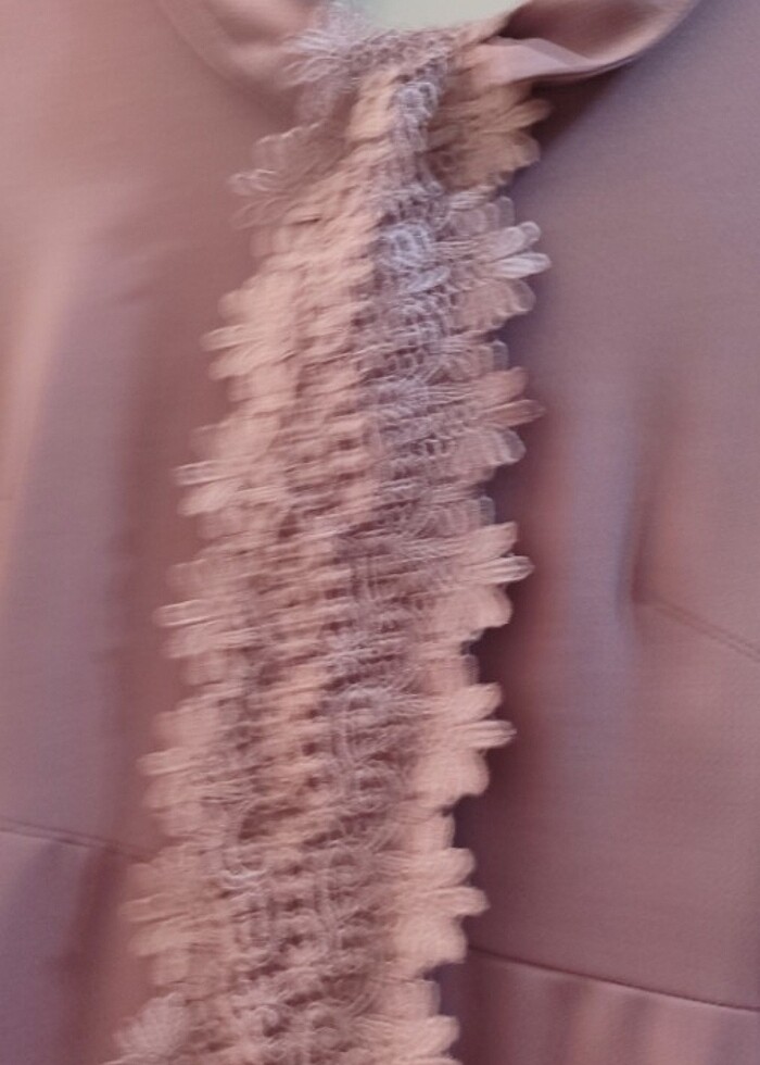 Tesettür belden kemerli elbise - Görsel 3