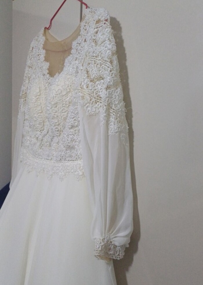 Gelinlik  teklife açığım uygun fiyata bırakıcam Acilll Satılık - Görsel 3