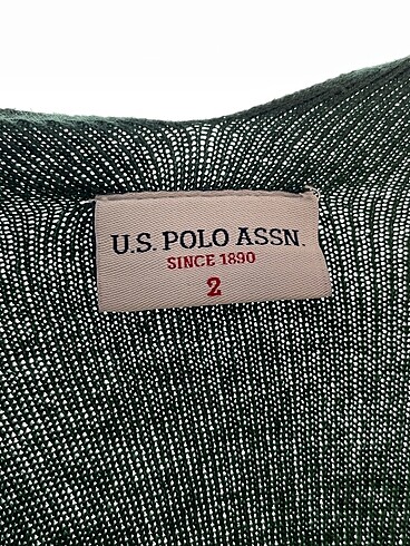 m Beden yeşil Renk U.S Polo Assn. Panço %70 İndirimli.