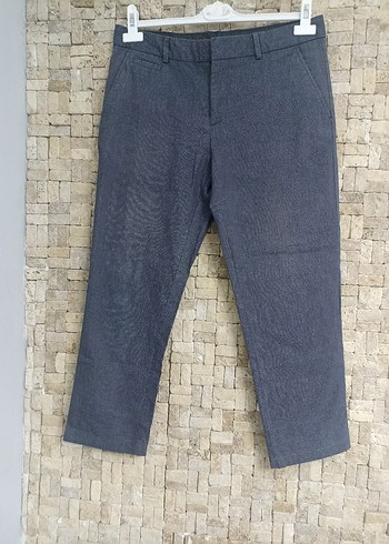 Gri Regular Fit Denim Kadın Pantolon