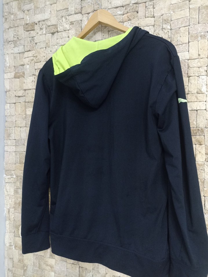 Erkek  Lacivert Fermuarlı çeket - Görsel 5