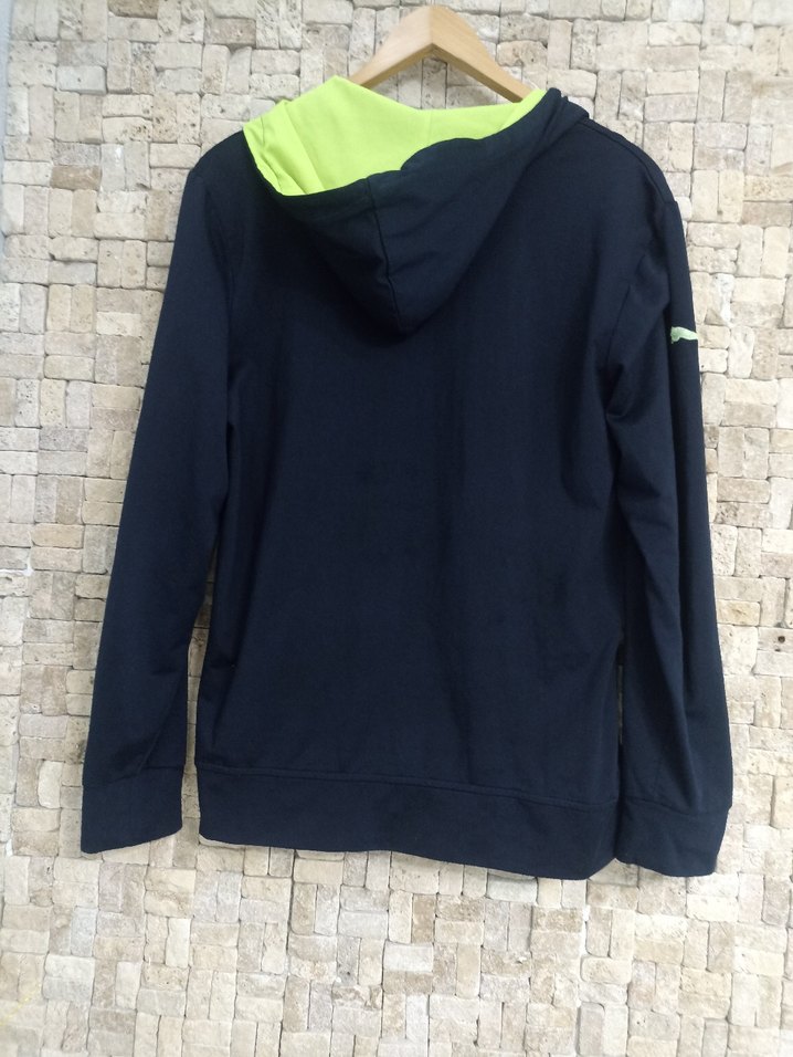 Erkek  Lacivert Fermuarlı çeket - Görsel 4