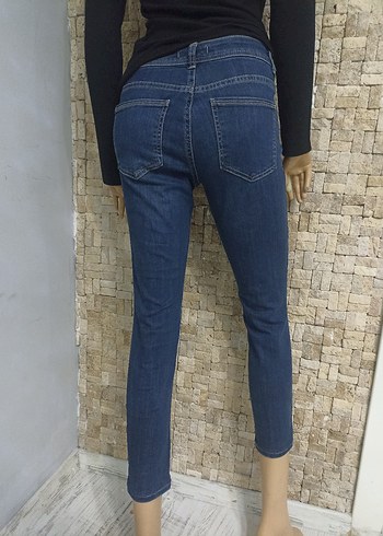 Mavi Regular Fit Kadın Midi Kot Pantolon - Görsel 4