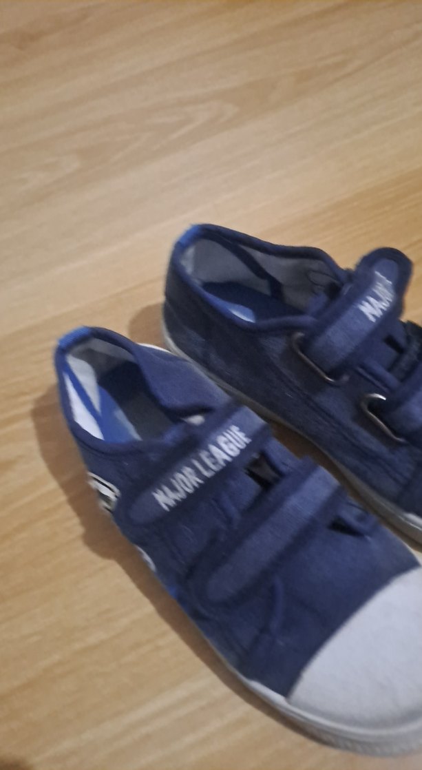 Mavi Erkek Çocuk Spor Ayakkabı Velcro - Görsel 3