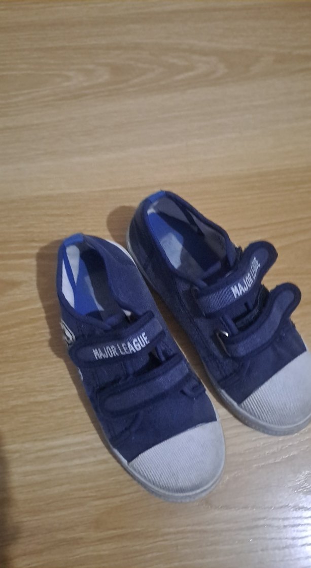 Mavi Erkek Çocuk Spor Ayakkabı Velcro - Görsel 2