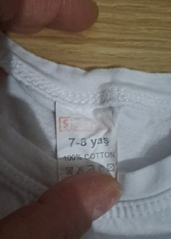 Beyaz Baskılı Erkek Çocuk Tişörtü - Görsel 6