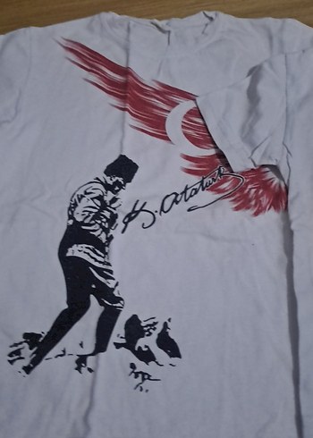 Beyaz Baskılı Erkek Çocuk Tişörtü - Görsel 3