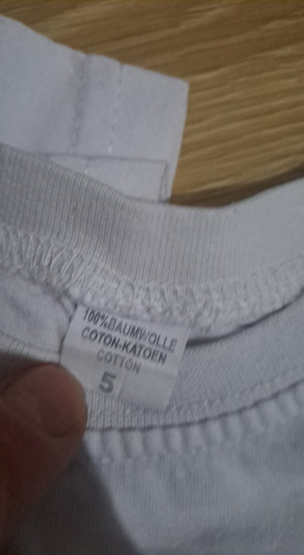 Beyaz Baskılı Erkek Çocuk Tişörtü - Görsel 5