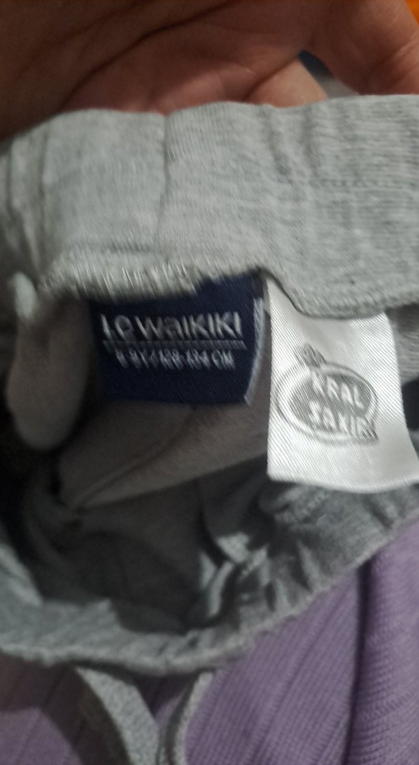 Gri Baskılı cocuk Eşofman Altı - Görsel 4