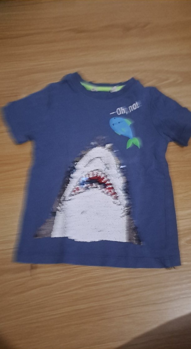 Erkek Çocuk Mavi Uzun Kollu Baskılı Tişört - Görsel 2