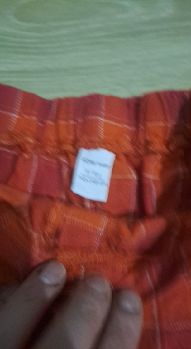 Renkli Pilili Kırmızı Mini Şort - Görsel 4