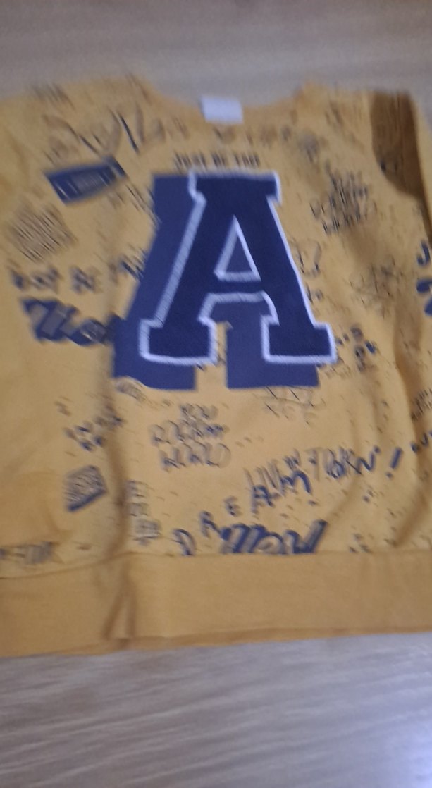 Sarı Erkek Çocuk Uzun Kollu Sweatshirt - Görsel 2