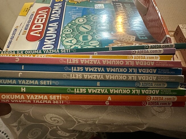 Adeda ilk okuma yazma seti sıfır eksiksiz - Görsel 3