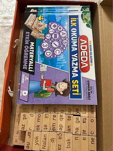 Adeda ilk okuma yazma seti sıfır eksiksiz - Görsel 2
