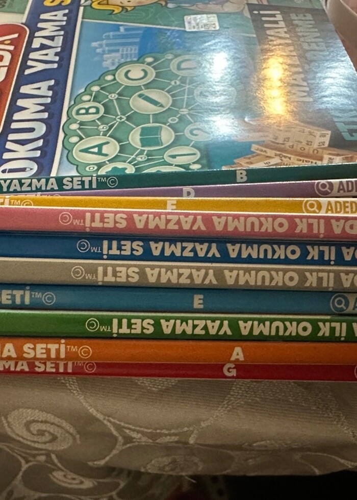 Adeda ilk okuma yazma seti sıfır eksiksiz - Görsel 3