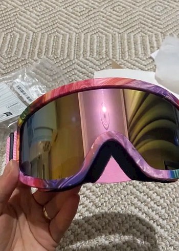 Renkli Batik Desenli Kayak Gözlüğü ithal - Görsel 2