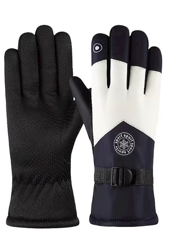 Lacivert Siyah kayak motor Eldiveni - Görsel 4