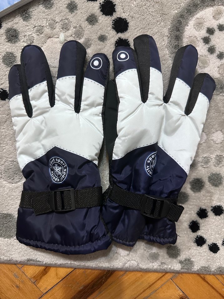 Lacivert Siyah kayak motor Eldiveni - Görsel 5