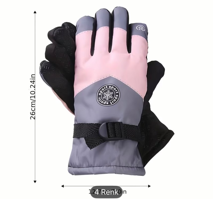 Lacivert Siyah kayak motor Eldiveni - Görsel 3